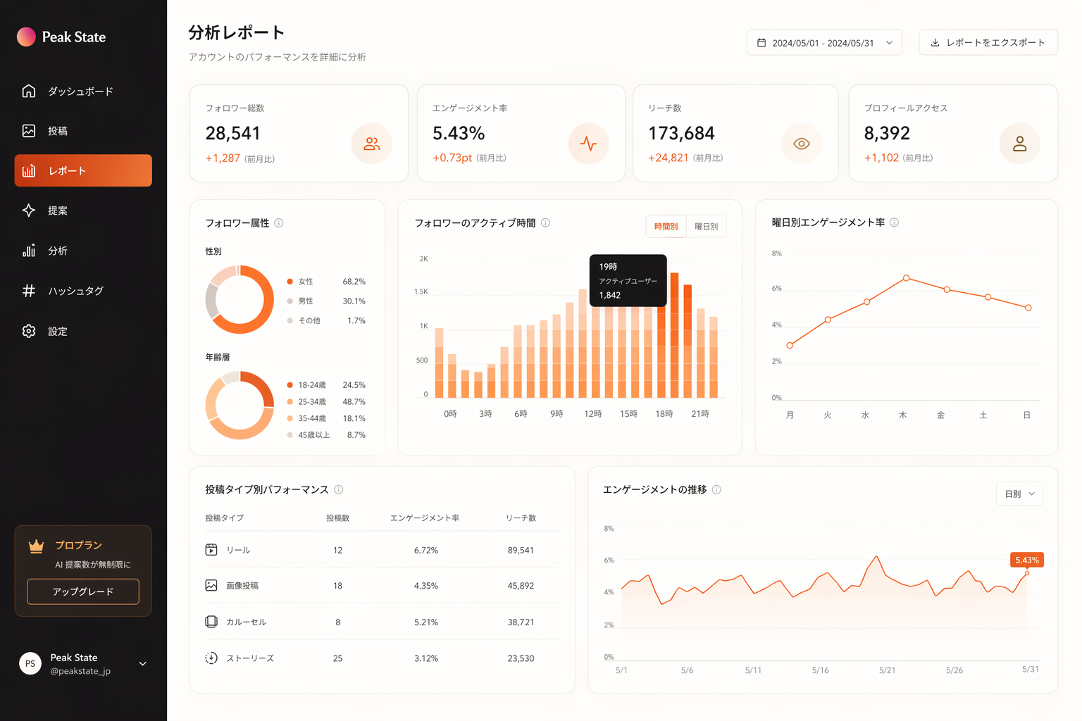 分析レポート